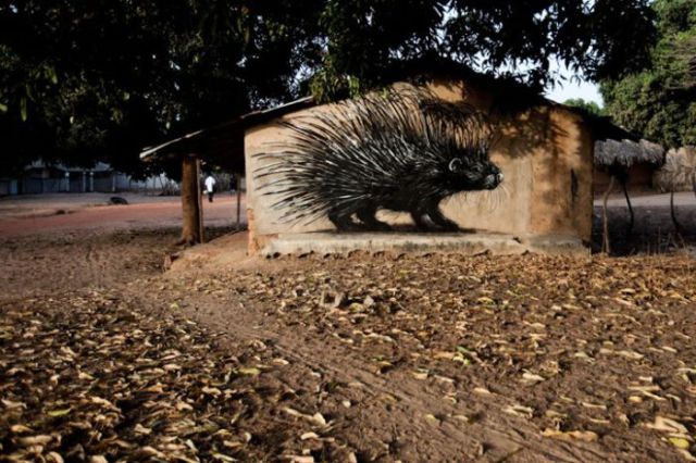 Animal Inspired African Street Art