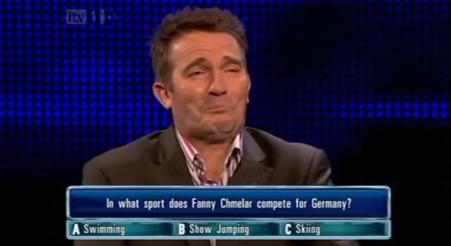 British TV Host Tries His Best Not to Laugh at German Skier’s Name