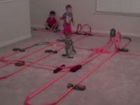 Amazing 2,000 Feet Long Powered Hot Wheels Track