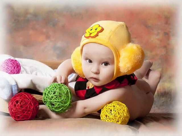 Adorable Posed Baby Photos