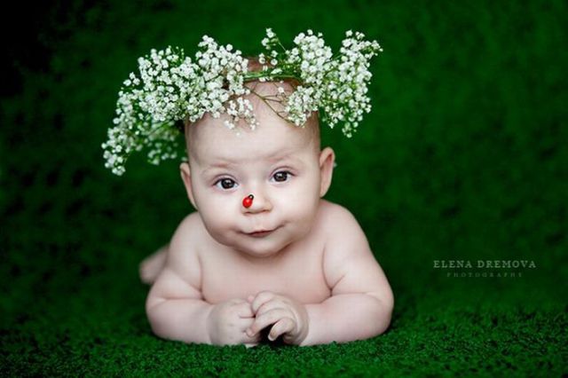 Adorable Posed Baby Photos