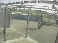 Motorcycle Trick Fail