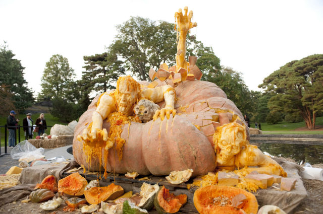 One Big Pumpkin Carving