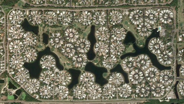 Man made Landscapes From Space