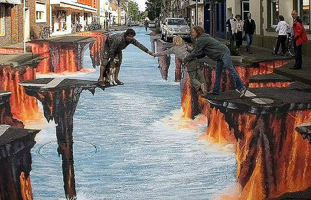 Incredible 3D Street Drawings