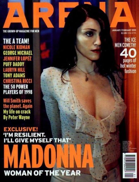 Madonna on the Covers of Magazines