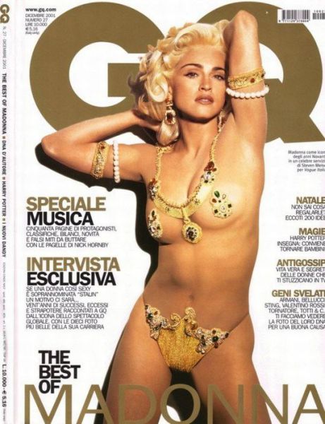 Madonna on the Covers of Magazines