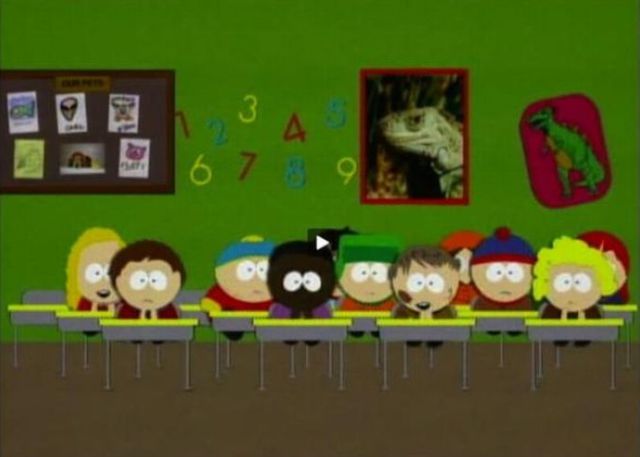 Aliens on South Park