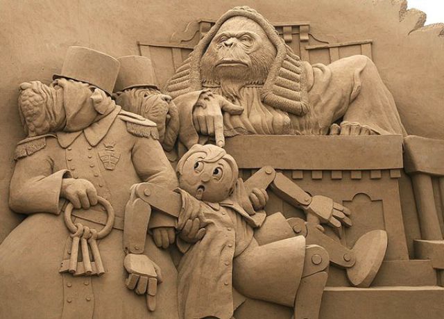 The 100 Most Intricate Sand Sculptures