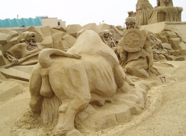 The 100 Most Intricate Sand Sculptures