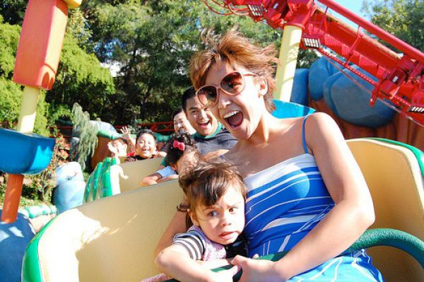 Completely Freaked Out Roller Coaster Ride Faces