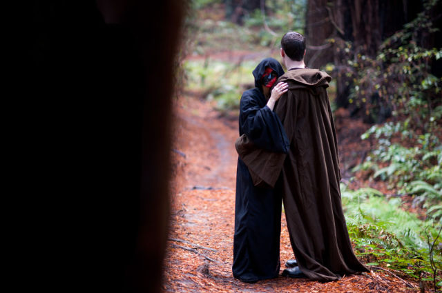 Unforgettable Star Wars Inspired Engagement Pictures