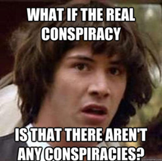 Keanu Reeves Is Super into Conspiracy