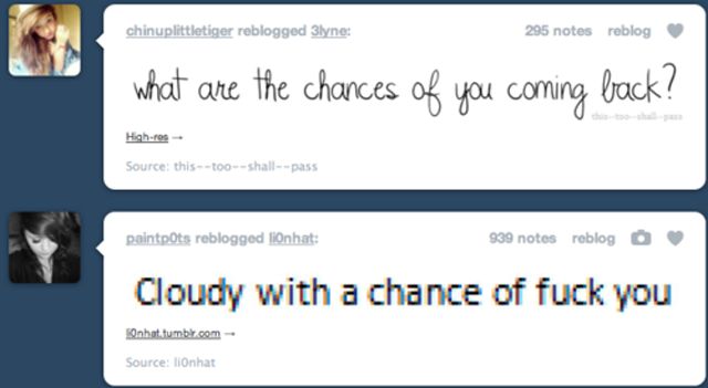 Bizarre Tumblr Coincidences