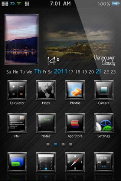 Some of the Coolest iPhone 4 Themes
