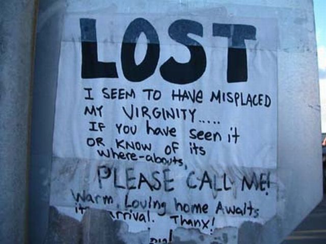 Bizarre Lost & Found Signs