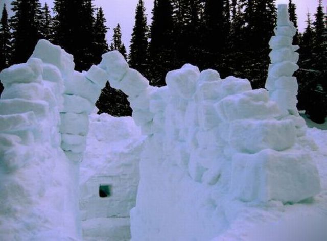 Awesome Snow Forts