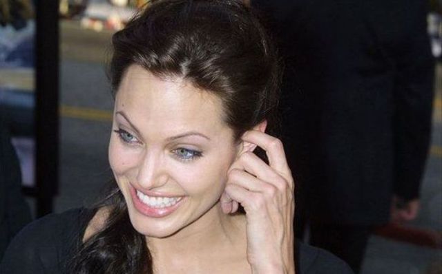 Angelina Jolie’s Funny Faces