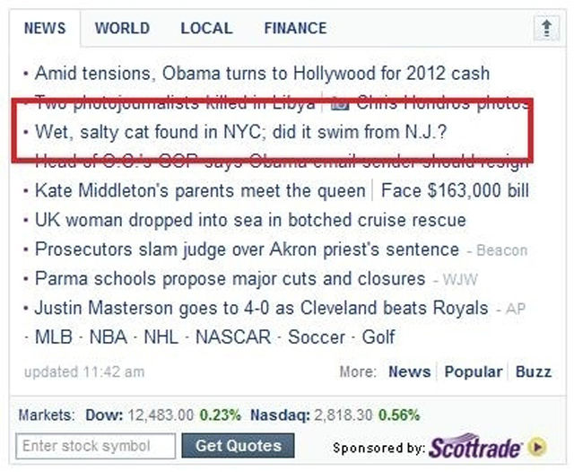Must-See Headlines of 2011