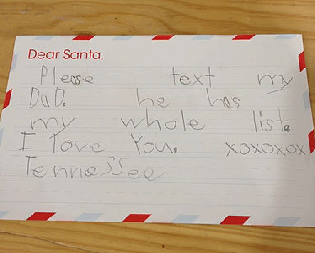 Funny Letters to Santa