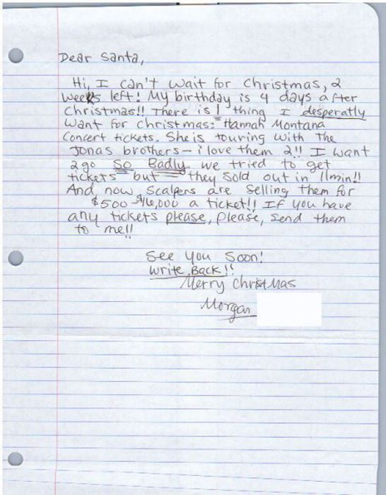 Funny Letters to Santa