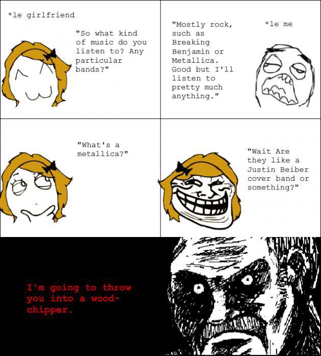 Girlfriend Rage Comic Stories
