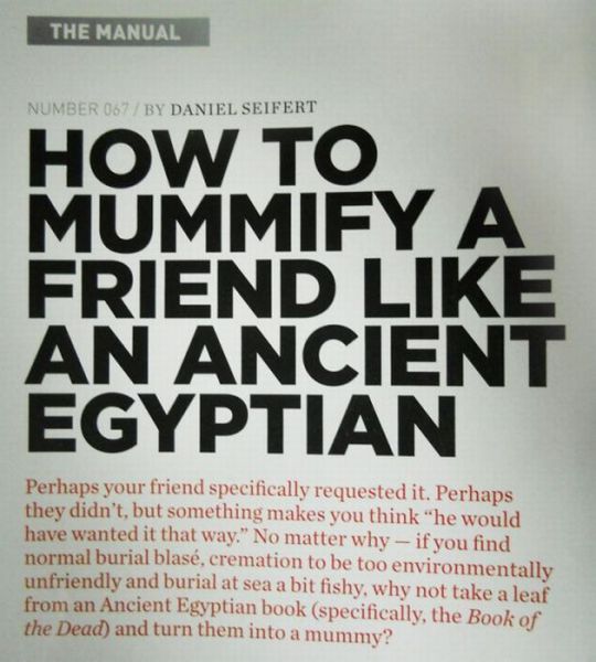 Egyptian Mummification in 9 Easy Steps