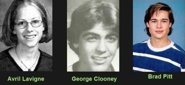 Yearbook Pictures of Famous People