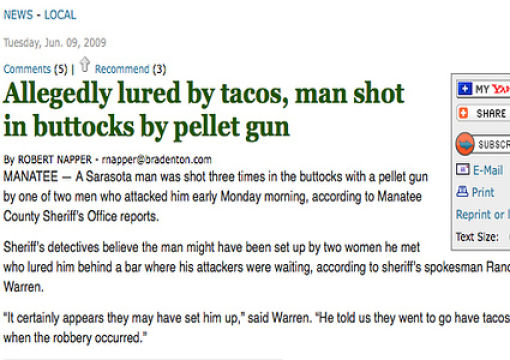 The Best Crimes That Involve Tacos