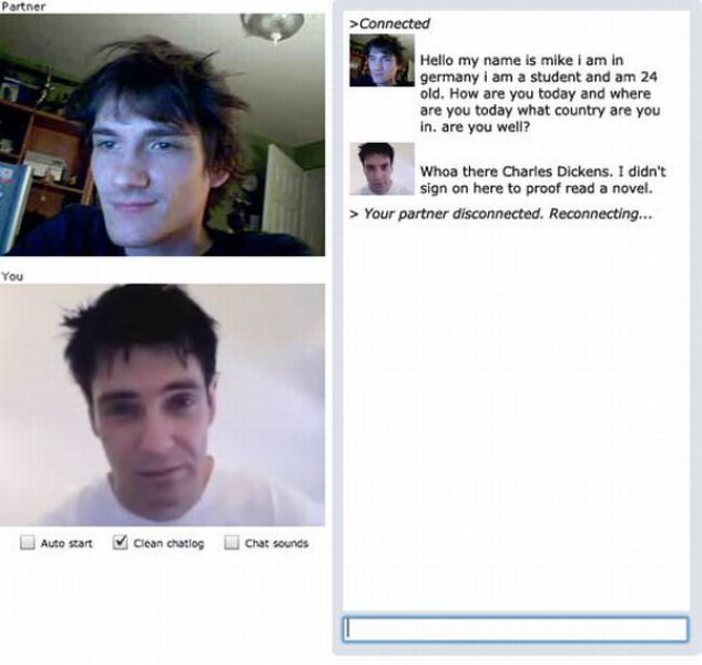 Awkward Moments on Chatroulette