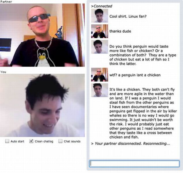 Awkward Moments on Chatroulette