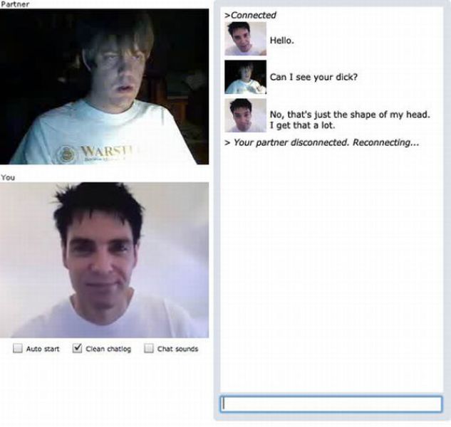 Awkward Moments on Chatroulette