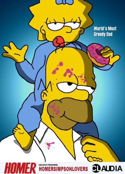 The Simpsons in Different Movies