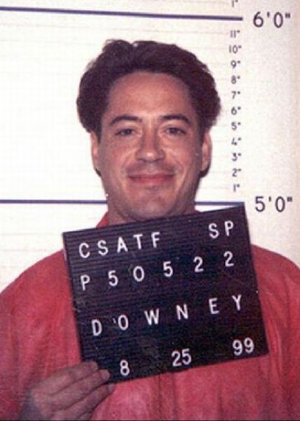 Mugshots of Famous People Who Look Happy