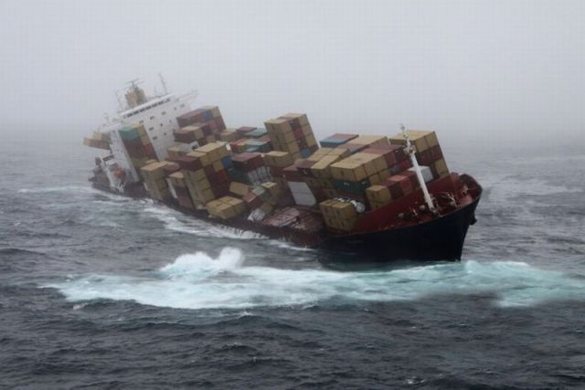 The Miserable Life of Container Ship Rena