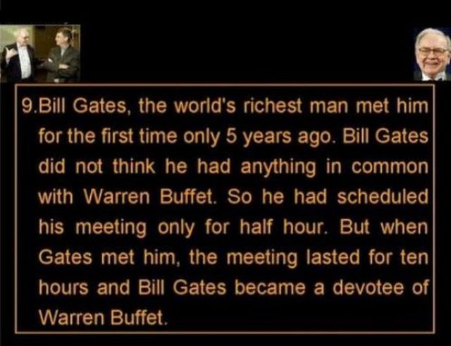 One of the Richest Men in the World Shares His Wisdom