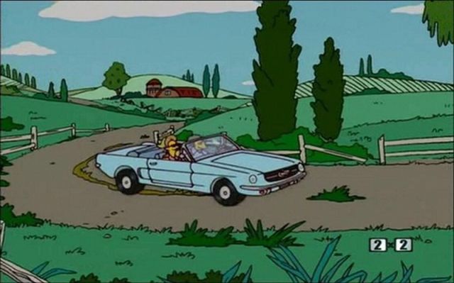 The Cars of The Simpsons