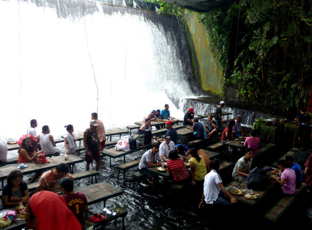 A Literal Waterfall Restaurant