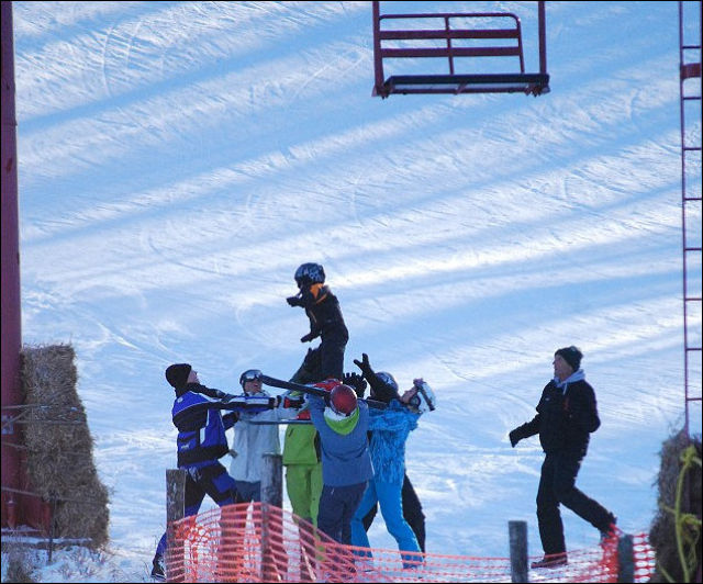 Ski Lift Drama