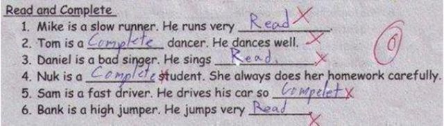 Brutally Honest Kid Test Answers