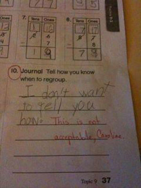 Brutally Honest Kid Test Answers