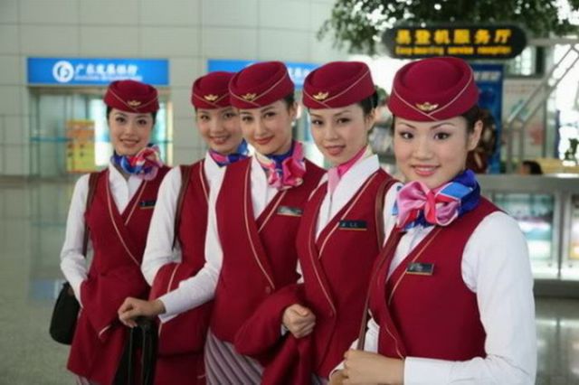 Stewardesses From Around the World