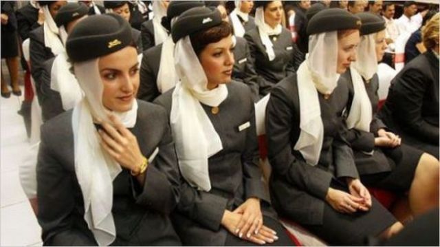 Stewardesses From Around the World