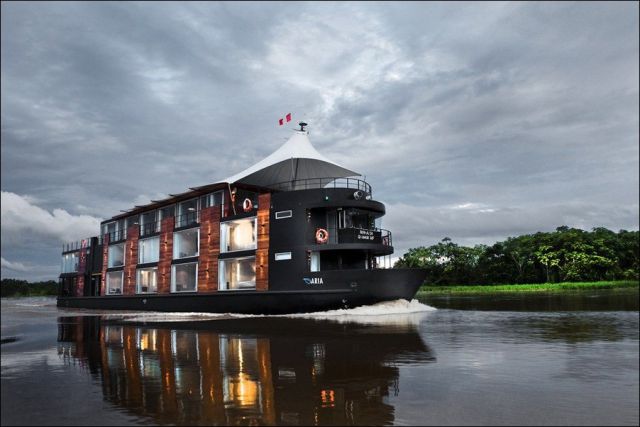 Awesome Amazon Floating Hotel
