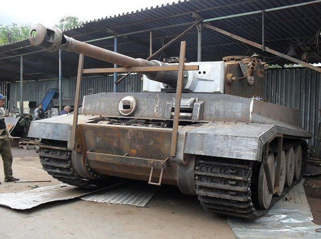 Handcrafted Tiger I Tank Replica