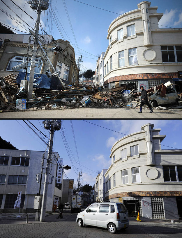 Japan Reconstructed After Tsunami