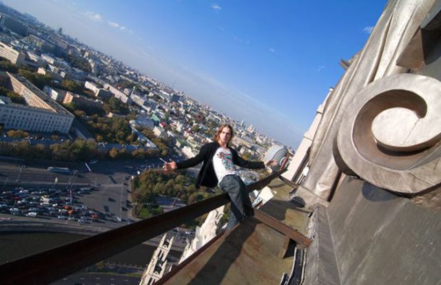 Breathtaking Urban Climbing in Russia