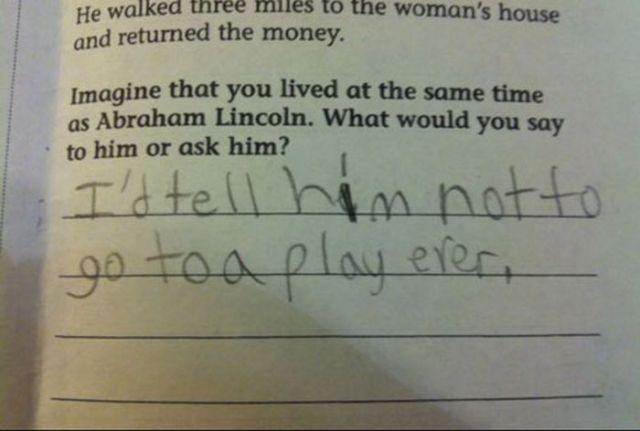 Hilarious Exam Answers. Part 2