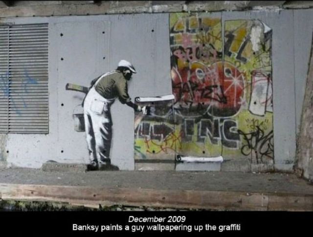 Robbo vs. Banksy Graffiti Face-Off