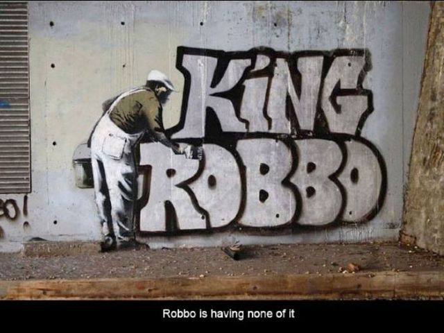 Robbo vs. Banksy Graffiti Face-Off